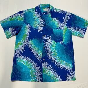 Vintage 60s Malihini Hawaiian Shirt Mens Large Made in Hawaii . The Sample Shop
